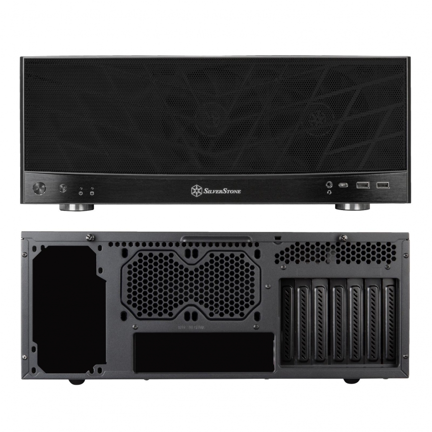 Silverstone SST-GD11B - Grandia Airflow Desktop - juoda – 2