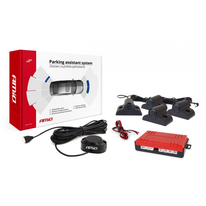 Amio Parking sensors, reverse, horn, 4