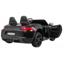Lean Cars Ultra powerful and large two-seater electric car for children YSA021A, black