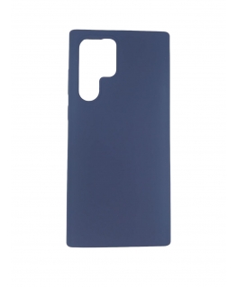 Evelatus Samsung Galaxy S22 Ultra Premium Soft Touch Silicone Case Navy Blue