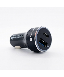 Evelatus - Evelatus Quick Car Charger QCC03 Black