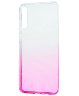 Evelatus Samsung A50 Gradient TPU Case Rose Red