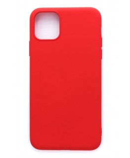 Evelatus Apple iPhone 11 Pro Max Nano Silicone Case Soft Touch TPU Red