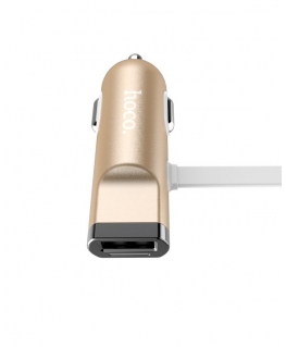 Hoco Universal UCL01 Multifunction apple+micro usb Gold