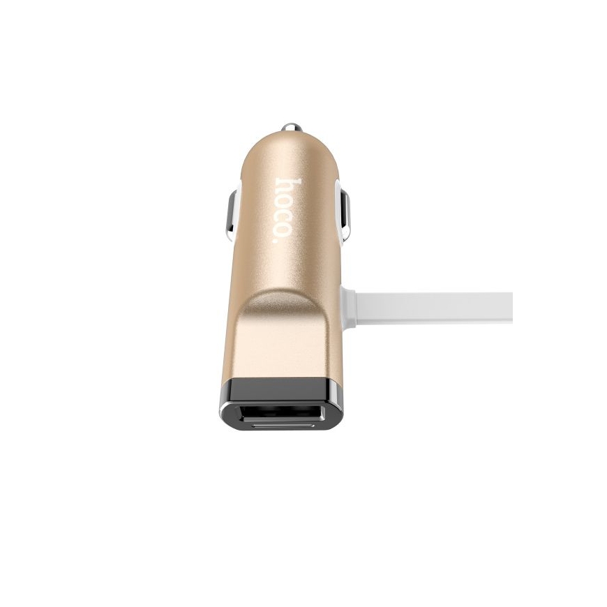 Hoco Universal UCL01 Multifunction apple+micro usb Gold