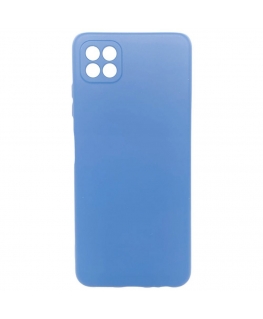 Evelatus Samsung Galaxy A22 5G Nano Silicone Case Soft Touch TPU Navy Blue
