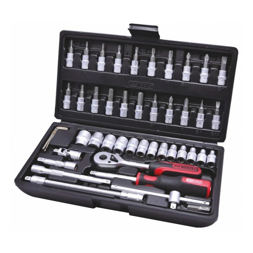 KS Tools Head set 1/4" 48-pcs