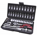 Galvučių komplektas 1/4" 48-vnt CLASSIC, KS Tools Galvučių komplektas 1/4" 48-vnt CLASSIC, KS Tools