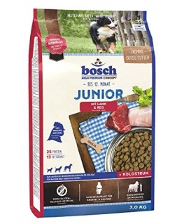 Bosch Petfood Bosch Tiernahrung Junior ėriena & ryžiai - 3kg