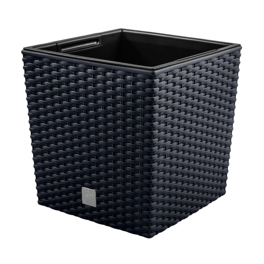 Prosperplast VAZONAS LAUKO DRTS325L Juodas