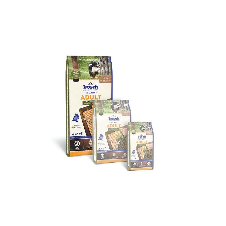 bosch Dog ADULT Poultry & Millet poultry and millet 15kg – 5