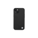 Case BMW BMHCP14SSILBK iPhone 14 6.1" black/black silicone metal logo