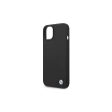 Case BMW BMHCP14SSILBK iPhone 14 6.1" black/black silicone metal logo