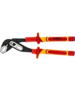 Neo vamzdžių replės 250mm 1000V, poliruotos (01-232)