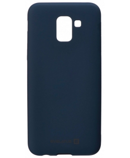 Evelatus Samsung J6 2018 J600 Silicone Case Midnight Blue