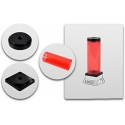 Bitspower DDC atnaujinimo rinkinys 150 – raudonas