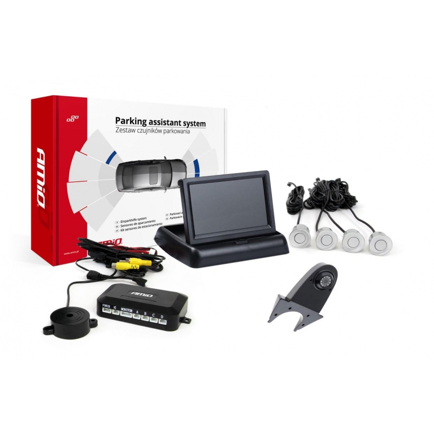 Amio Parking sensor kit tft02 4