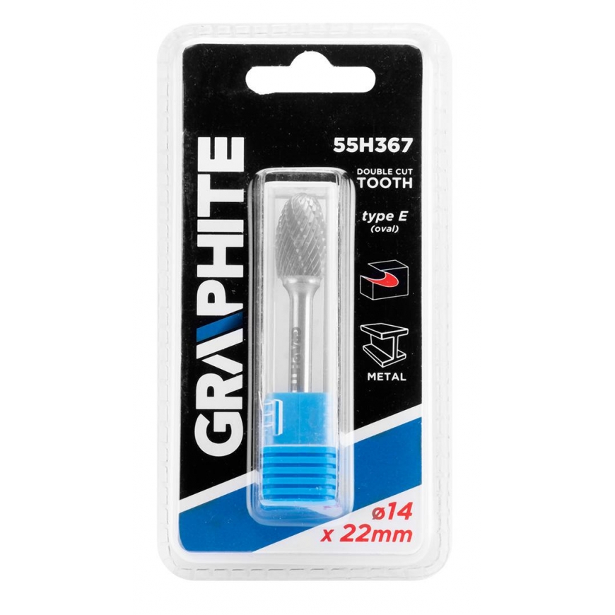 Graphite Grafitas HM TIPO E METALO ANTGALIS (OVALUS) 14 X 22 MM BOTAS 6 X 45 MM 55H367 GRAFITAS – 3