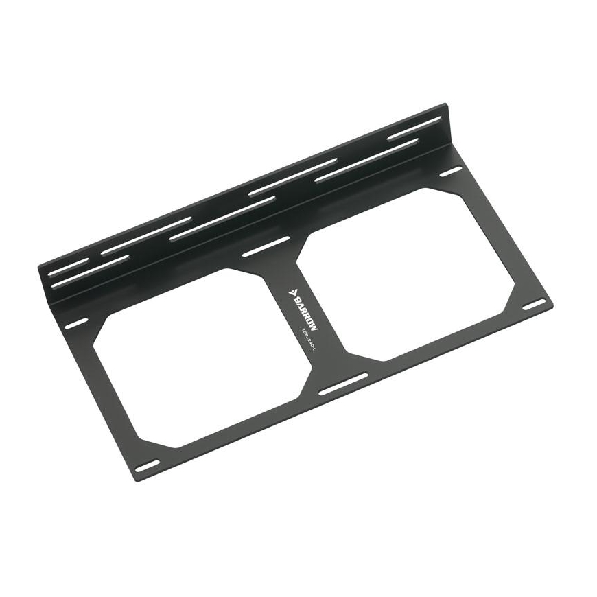 Barrow 240 mm radiatoriaus laikiklis – juoda
