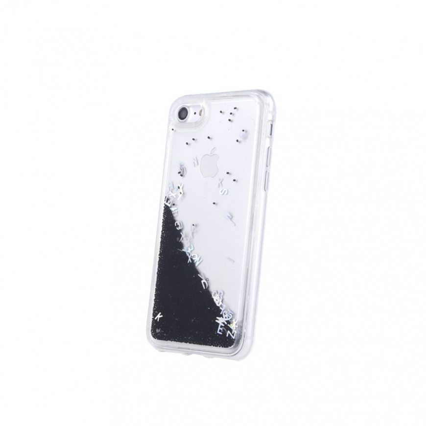 iLike Apple iPhone 11 Pro Liquid Letters TPU Case Black