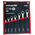 Proline Pro-Line Combination spanner set with ratchet 8-19mm 7 pcs. (35487)