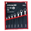 Proline Pro-Line Combination spanner set with ratchet 8-19mm 7 pcs. (35487)