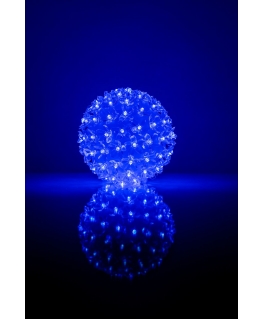 iLike N/A Bumba ar puķēm RS-209 100LED D-14cm Blue