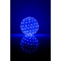 iLike N/A Bumba ar puķēm RS-209 100LED D-14cm Blue iLike N/A Bumba ar puķēm RS-209 100LED D-14cm Blue