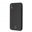 Mercedes-Benz Apple iPhone XR Hard Case Real Carbon Fiber Black