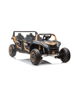 Lean Cars Auto Na Akumuliatorius Buggy A033 4x4 24V Auksinis