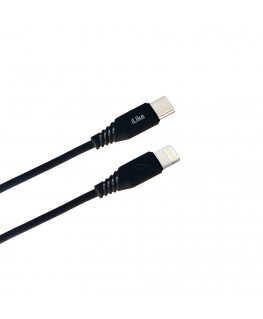 iLike Apple Charging Cable Type-C to Lightning CTL01 Black