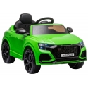 Lean Cars One-seater electric car for children Audi RS Q8, green Lean Cars One-seater electric car for children Audi RS Q8, green