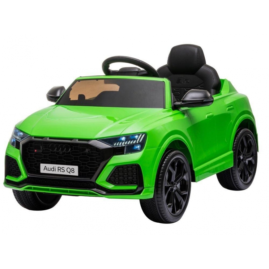 Lean Cars Vienvietis elektromobilis vaikams Audi RS Q8, žalias – 3