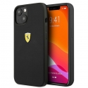 Ferrari FESSIHCP13SBK iPhone 13 mini 5.4" black/black hard silicone case