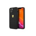 Ferrari FESSIHCP13SBK iPhone 13 mini 5.4" black/black hard silicone case