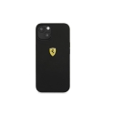 Ferrari FESSIHCP13SBK iPhone 13 mini 5.4" black/black hard silicone case