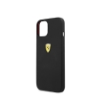 Ferrari FESSIHCP13SBK iPhone 13 mini 5.4" black/black hard silicone case