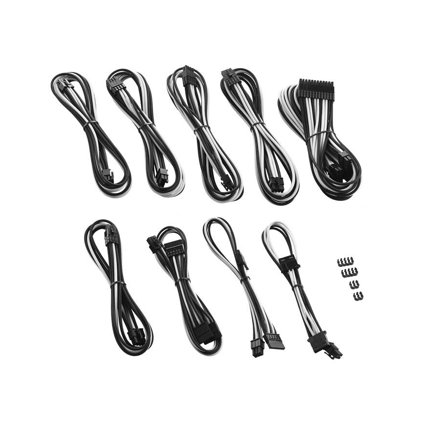 Asus Cablemod Laidų rinkinys, juodai baltas (ZUAD-956) – 2