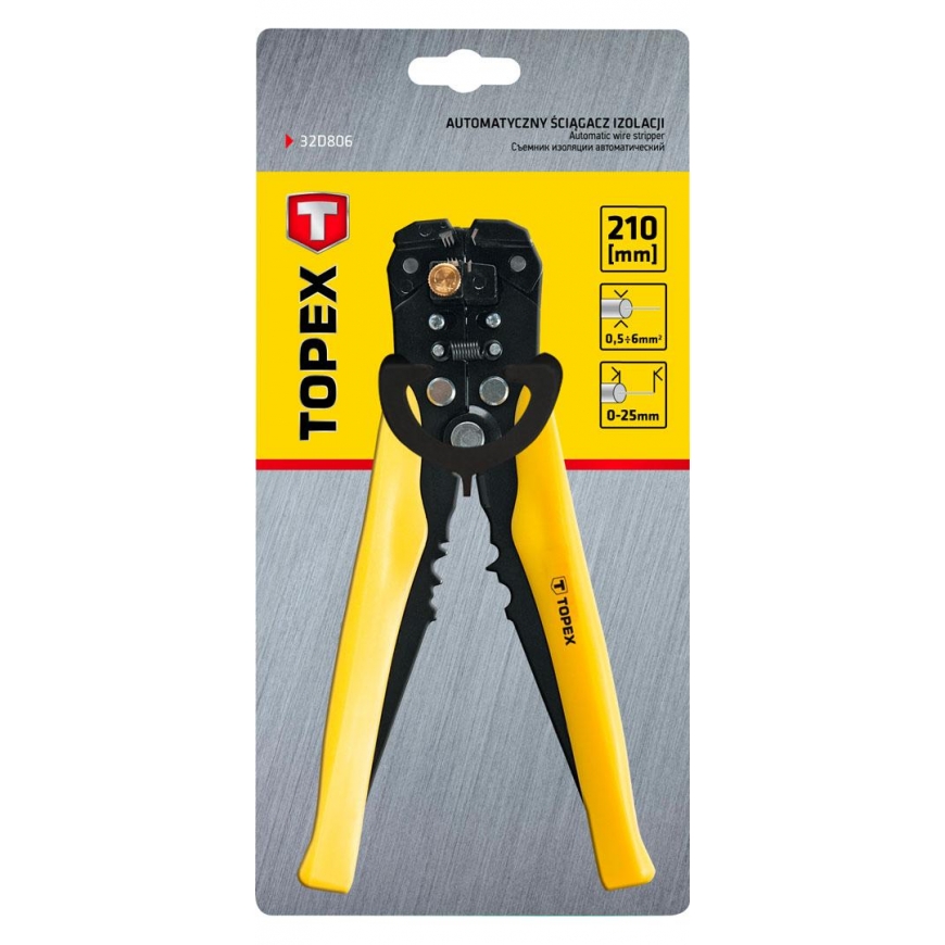 Topex Automatic wire stripper 210mm 32D806 – 5