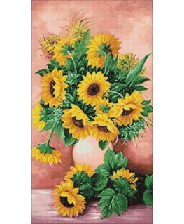 Beldizart Saulėgrąžos vazoje 38*70 cm WD2334