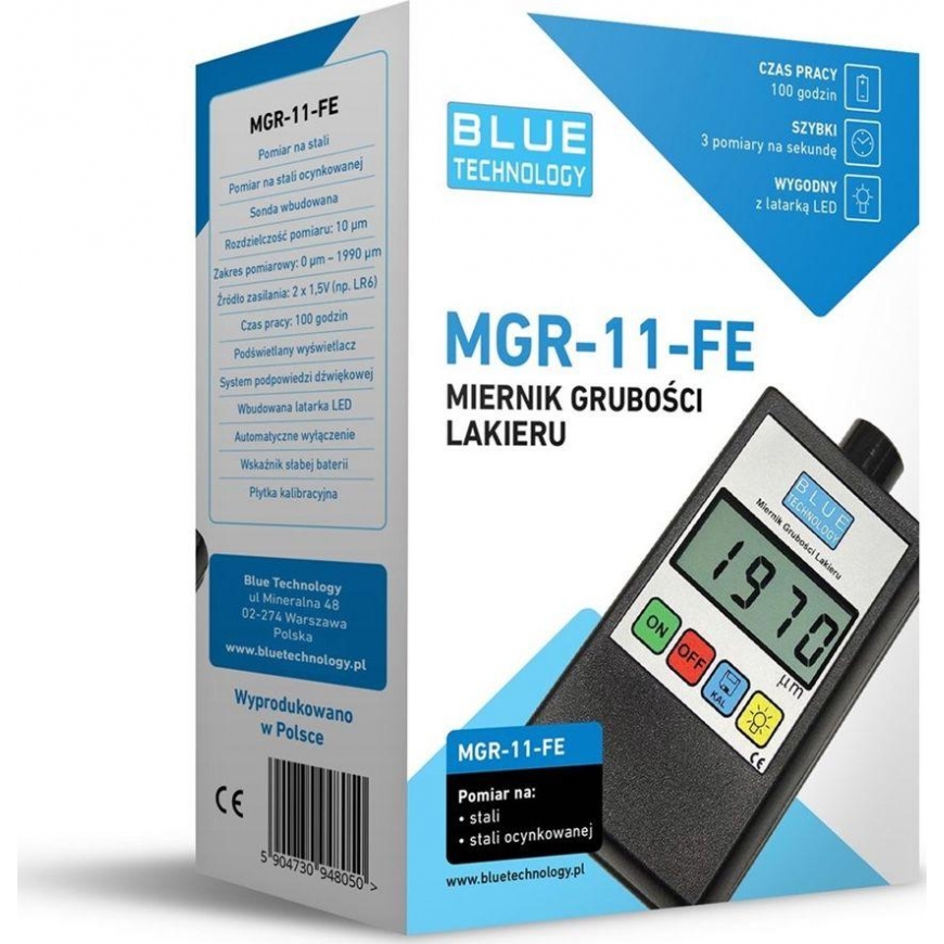 Blue Technology Blue TECHNOLOGY Miernik varnish mgr-11-fe – 2