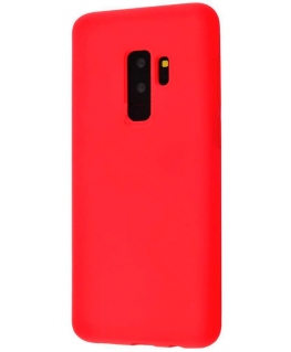 Evelatus Samsung S9 Plus Nano Silicone Case Soft Touch TPU Red