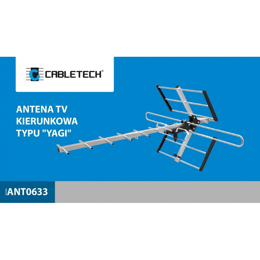 Cabletech "Yagi" tipo pasyvios krypties TV antena – 2