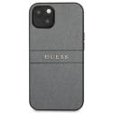 Guess GUHCP13SPSASBGR iPhone 13 mini 5.4" gray/grey Saffiano Strap Guess GUHCP13SPSASBGR iPhone 13 mini 5.4" gray/grey Saffiano Strap
