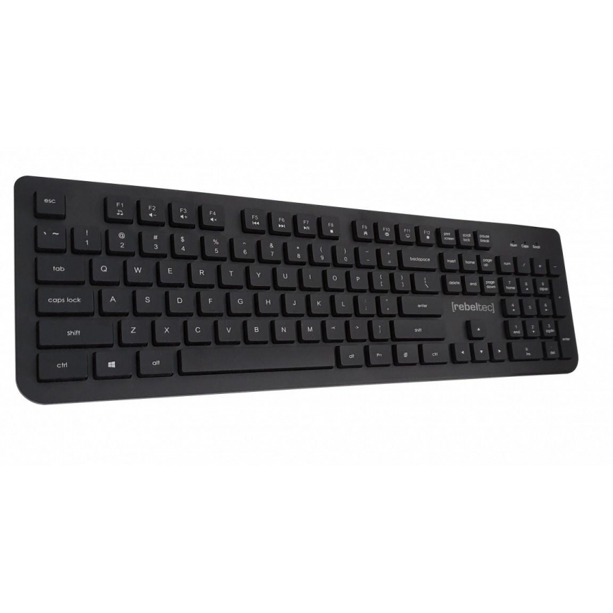 Rebeltec Keyboard USB Full size Solidero