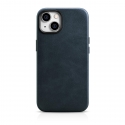 icarer alyvos vaškas Premium odos dėklas iPhone 14 Plus Magnetinės odos dėklas su magSafe tamsiai mėlyna (WMI14220703-BU) icarer alyvos vaškas Premium odos dėklas iPhone 14 Plus Magnetinės odos dėklas su magSafe tamsiai mėlyna (WMI14220703-BU)