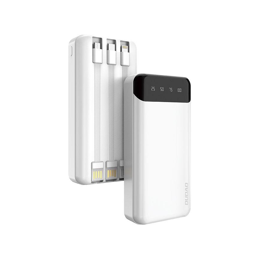 Dudao Capacity Powerbank with 3 Built-in