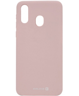 Evelatus Samsung A40 Silicon Case Pink Sand