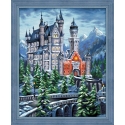 Beldizart Diamond painting set Castle 50х40 cm AZ-1615 Beldizart Diamond painting set Castle 50х40 cm AZ-1615