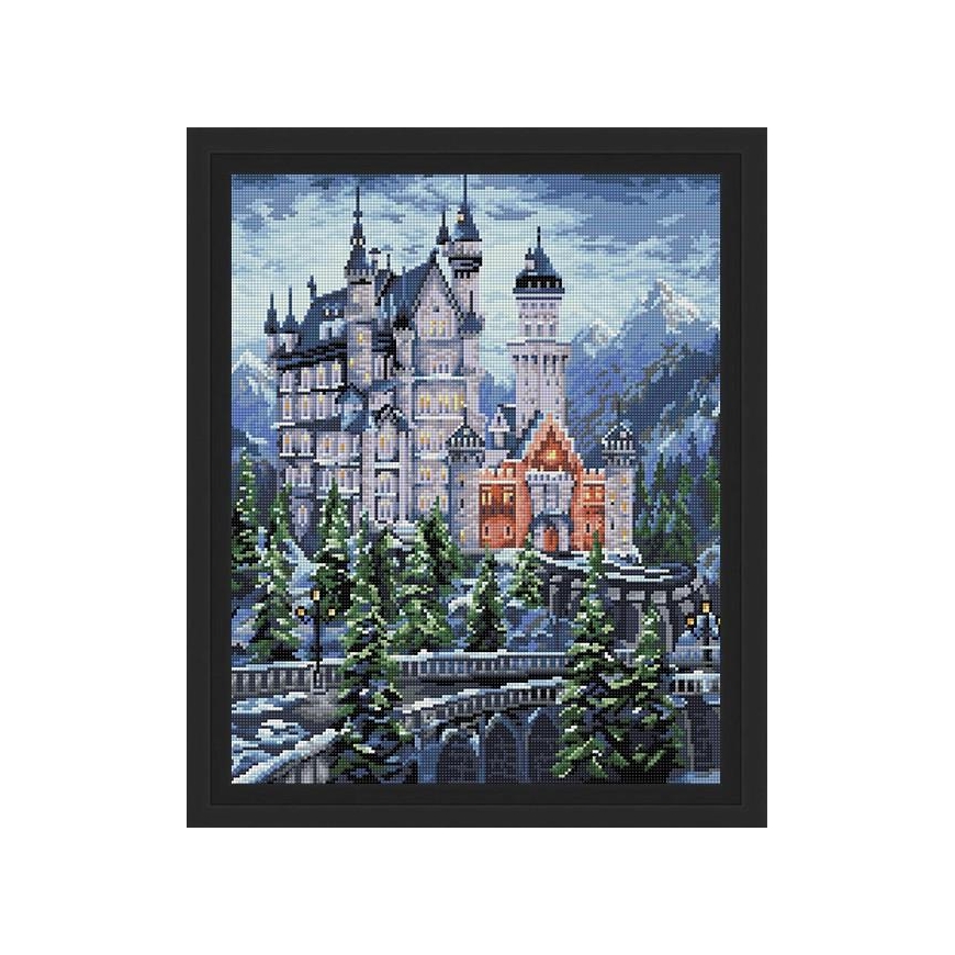 Beldizart Deimantinio dažymo rinkinys Pilis 50х40 cm AZ-1615 – 2